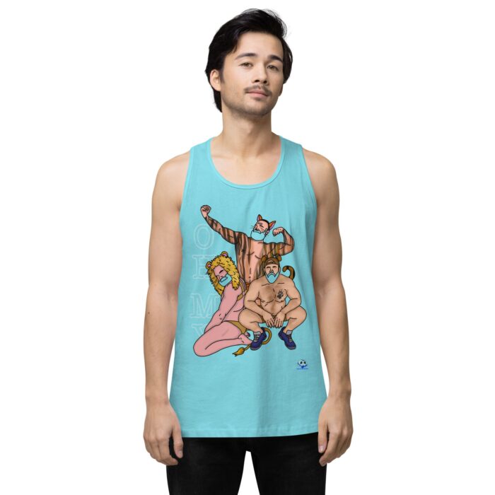 Men’s premium tank top - Oh My - Image 51