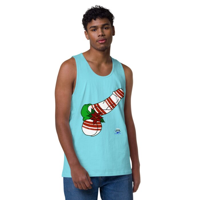 Men’s premium tank top - Peppermint Dick - Image 41