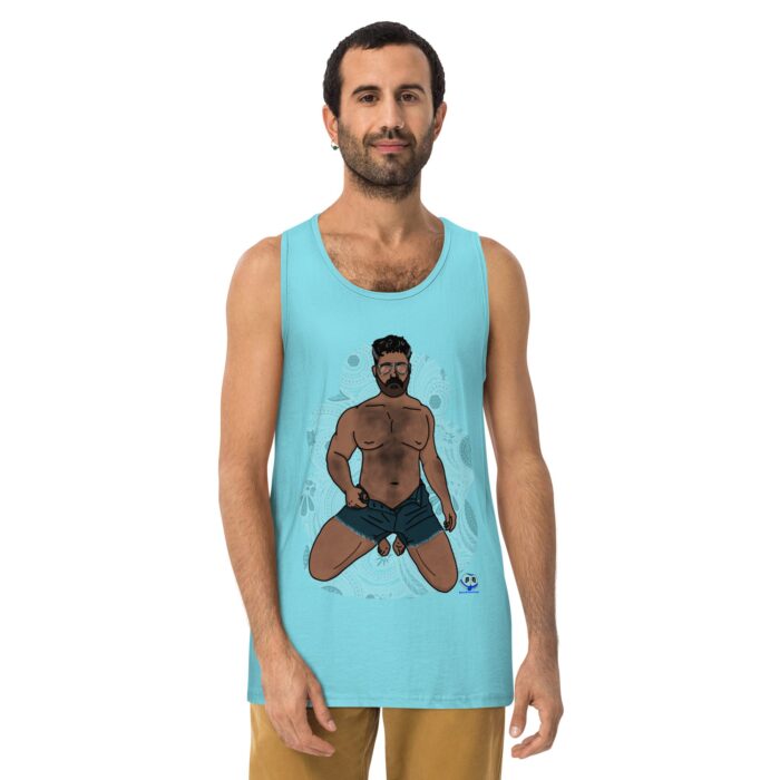 Men’s premium tank top - Persian Daddy - Image 12