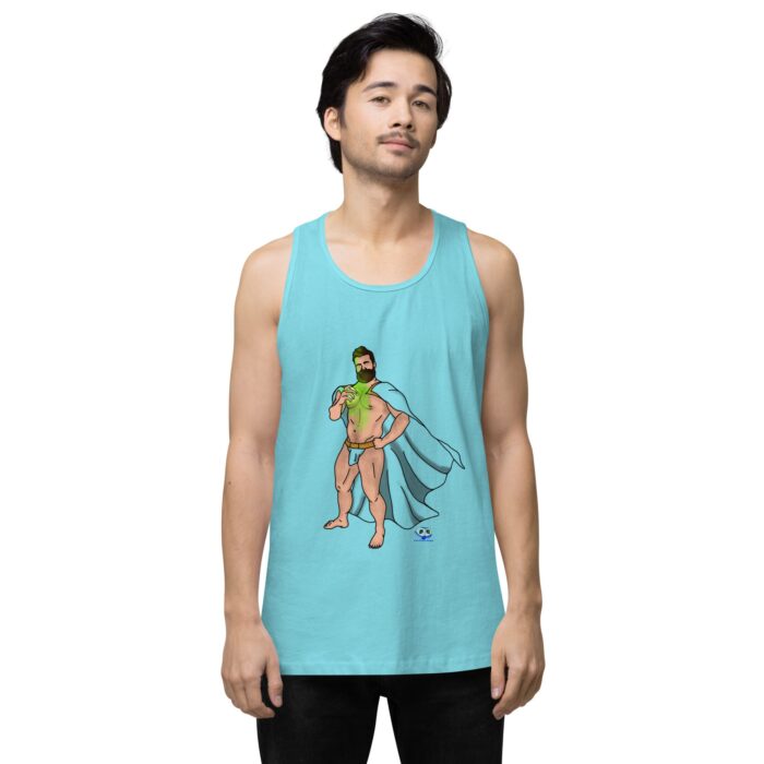 Men’s premium tank top - Powerful - Image 51