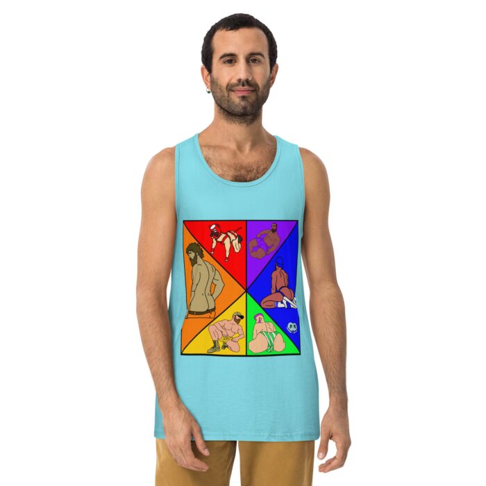 Men’s premium tank top - Pride - Image 22