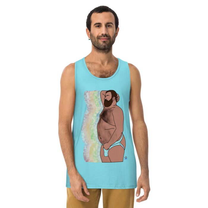 Men’s premium tank top - Radiant - Image 21