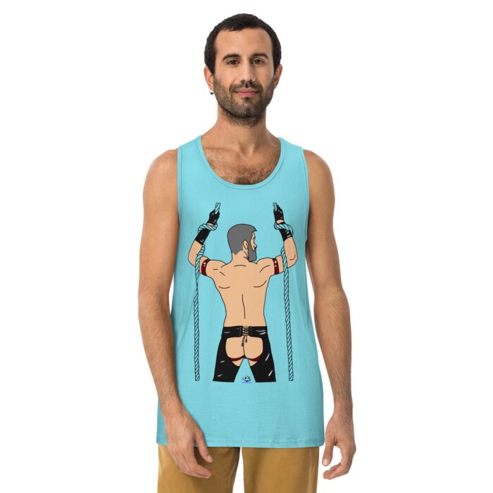 Men’s premium tank top - Ropes - Image 21