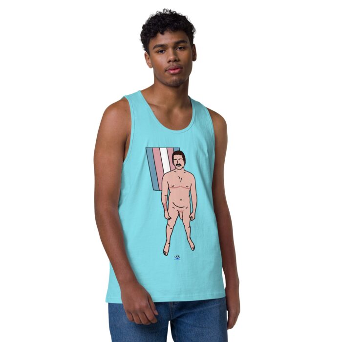Men’s premium tank top - Scars - Image 22