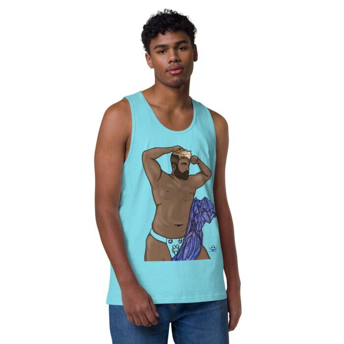 Men’s premium tank top - Sheets - Image 41