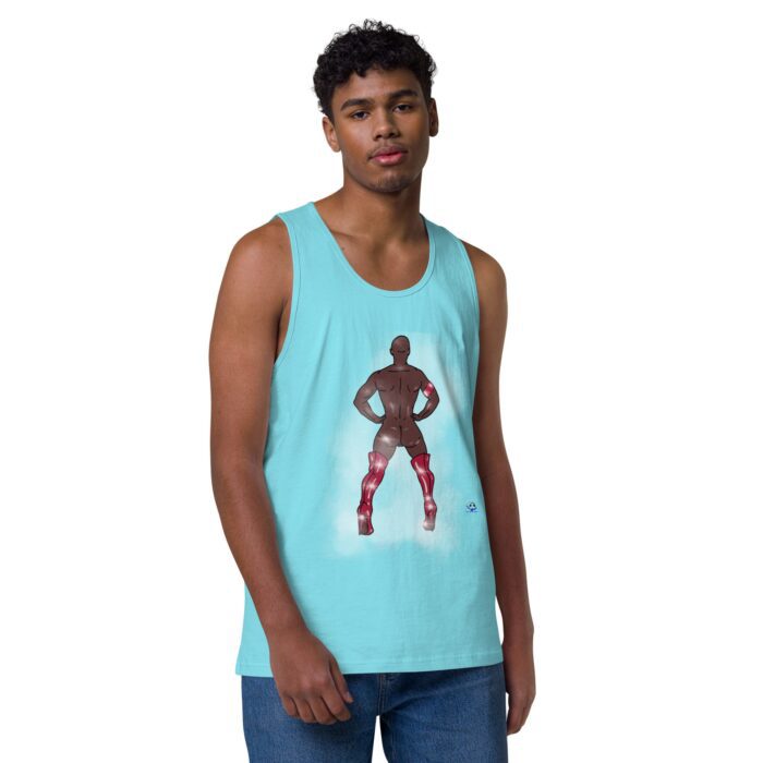 Men’s premium tank top - Showtime - Image 21
