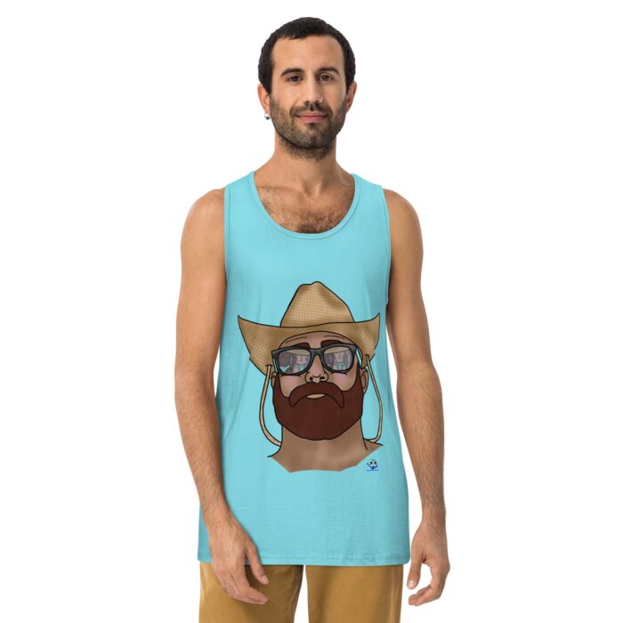 Men’s premium tank top - Sight Line - Image 21