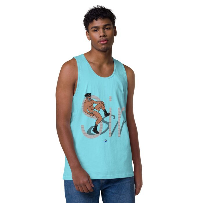 Men’s premium tank top - Sir - Image 41