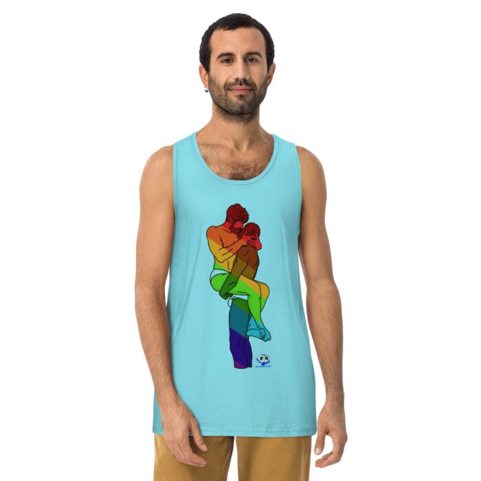 Men’s premium tank top - Skin Tones - Image 21