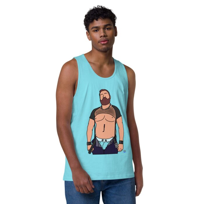 Men’s premium tank top - Strapping Young Cub - Image 41