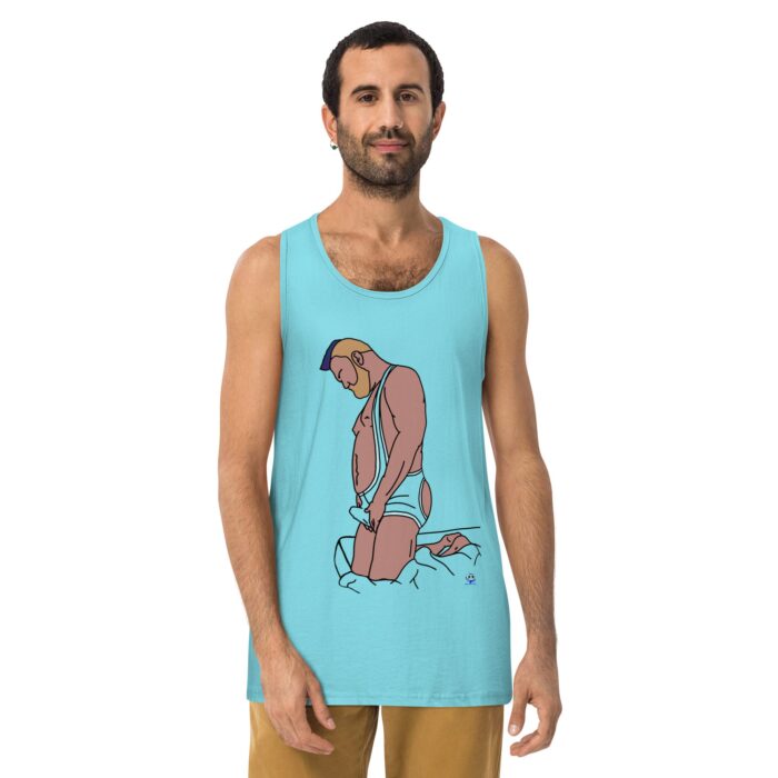 Men’s premium tank top - The Edge - Image 21