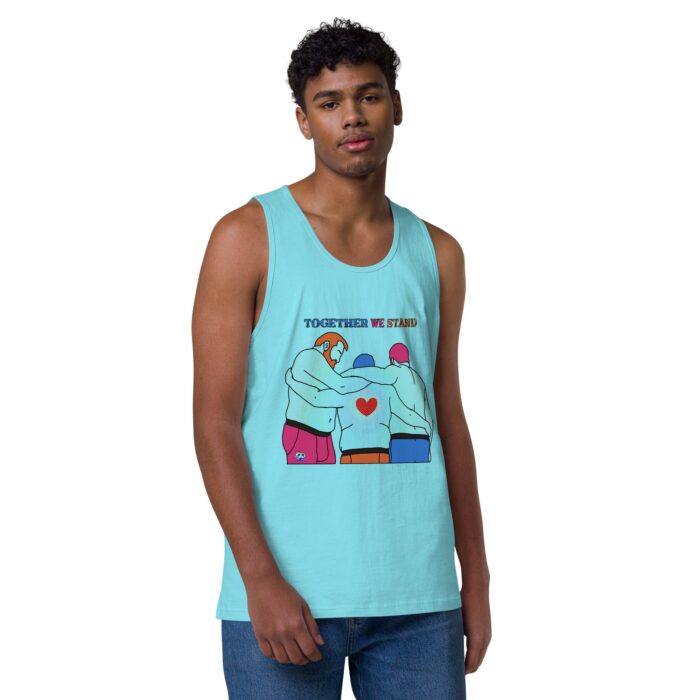 Men’s premium tank top - Together We Stand - Image 33