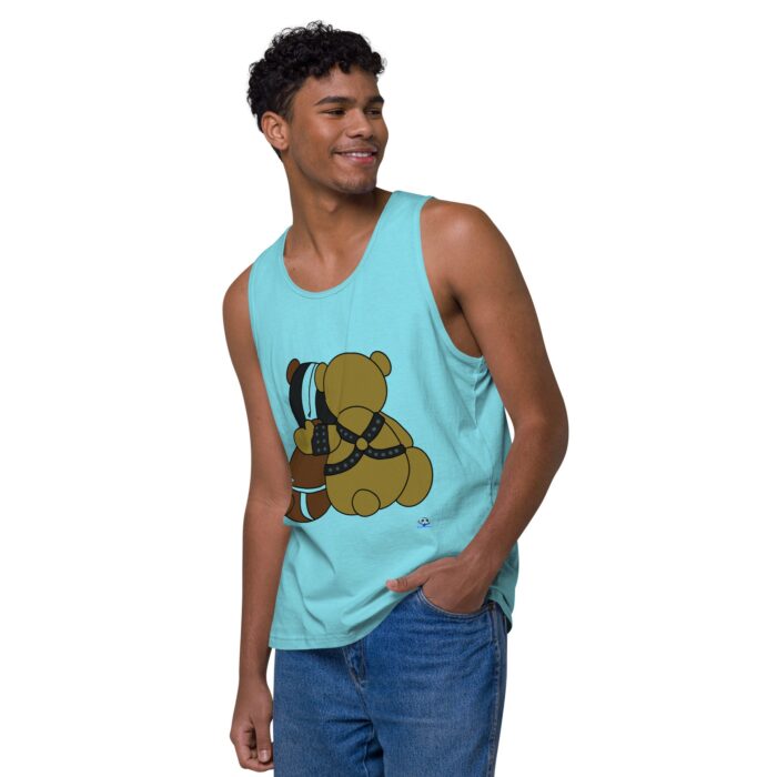 Men’s premium tank top - Bondage Bears - Image 43