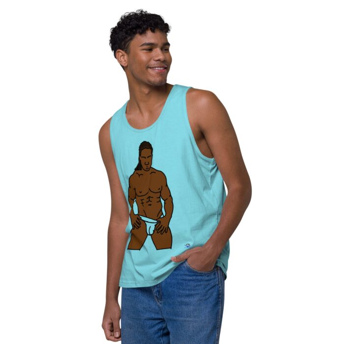 Men’s premium tank top - Dreadlocks - Image 43