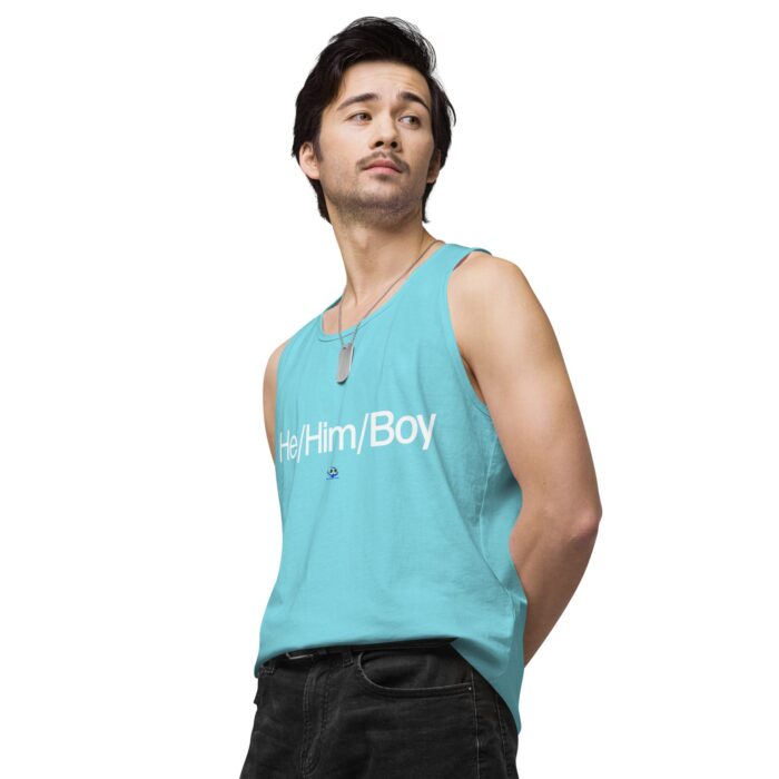 Men’s premium tank top - He/Him/Boy - Image 54