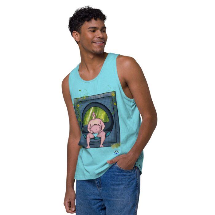 Men’s premium tank top - Heavy Meditation - Image 40