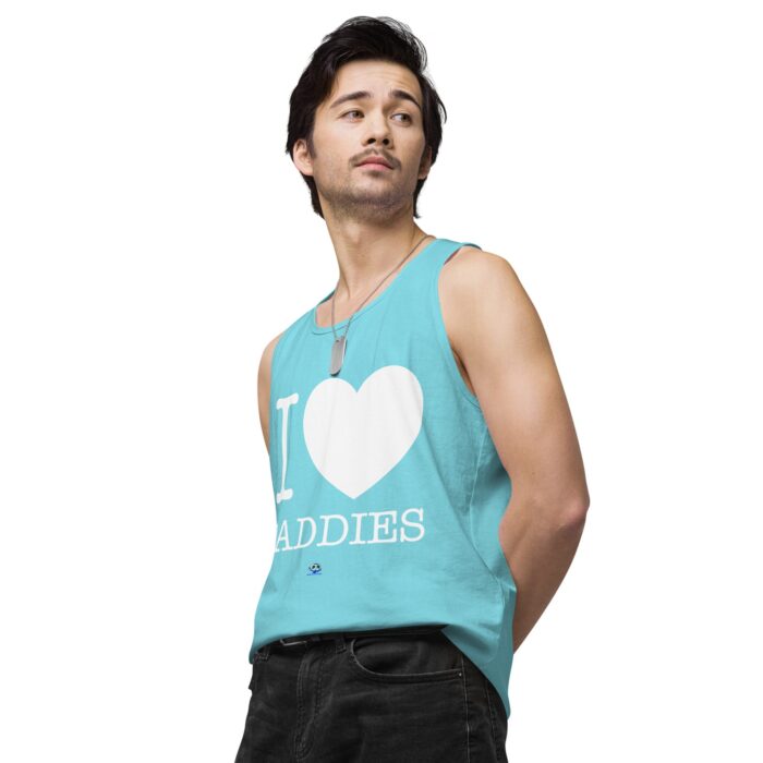 Men’s premium tank top - I Heart Daddies - Image 54