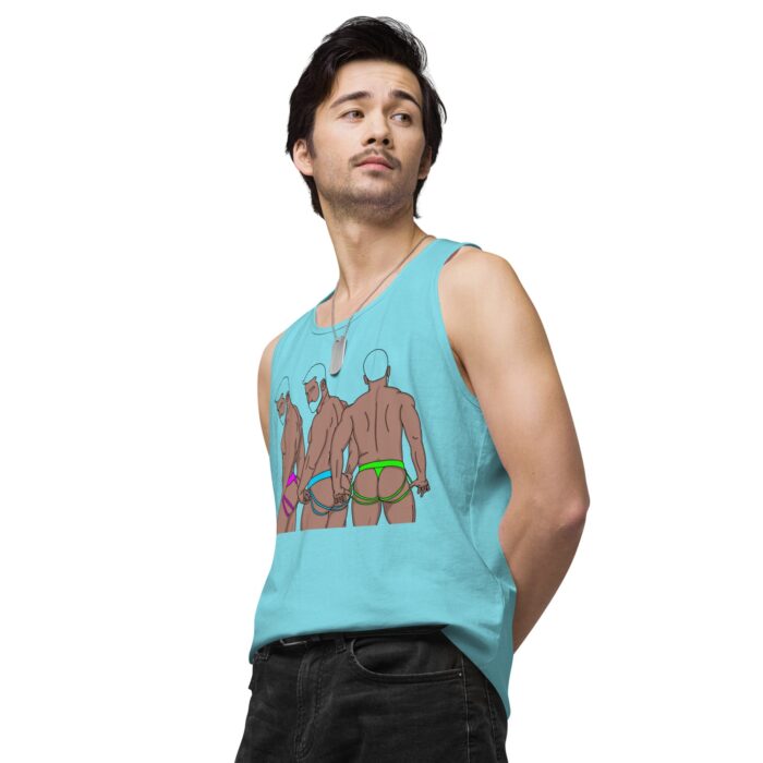 Men’s premium tank top - Neon Jocks - Image 54