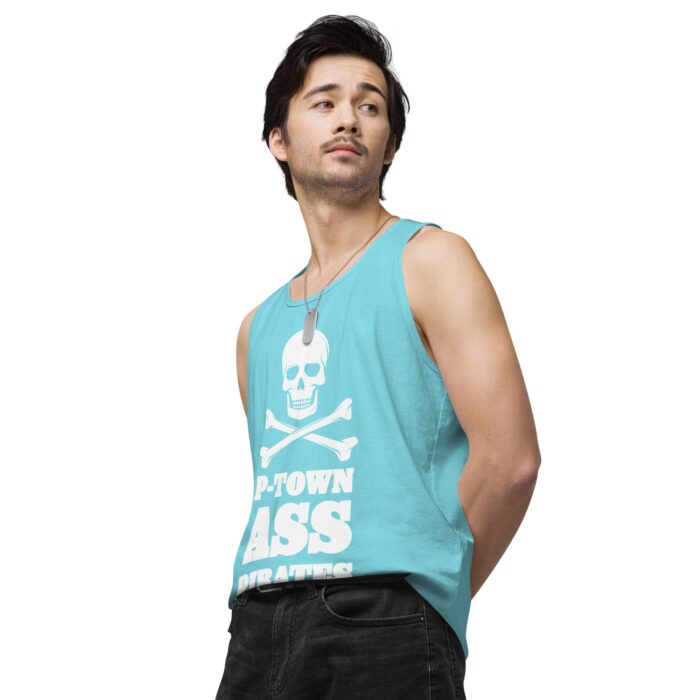 Men’s premium tank top - P-Town Ass Pirates - Image 54