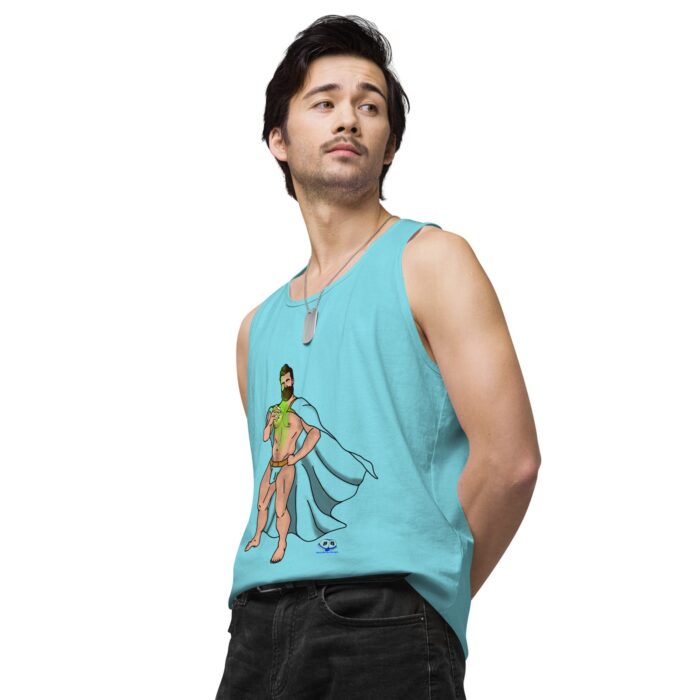 Men’s premium tank top - Powerful - Image 54