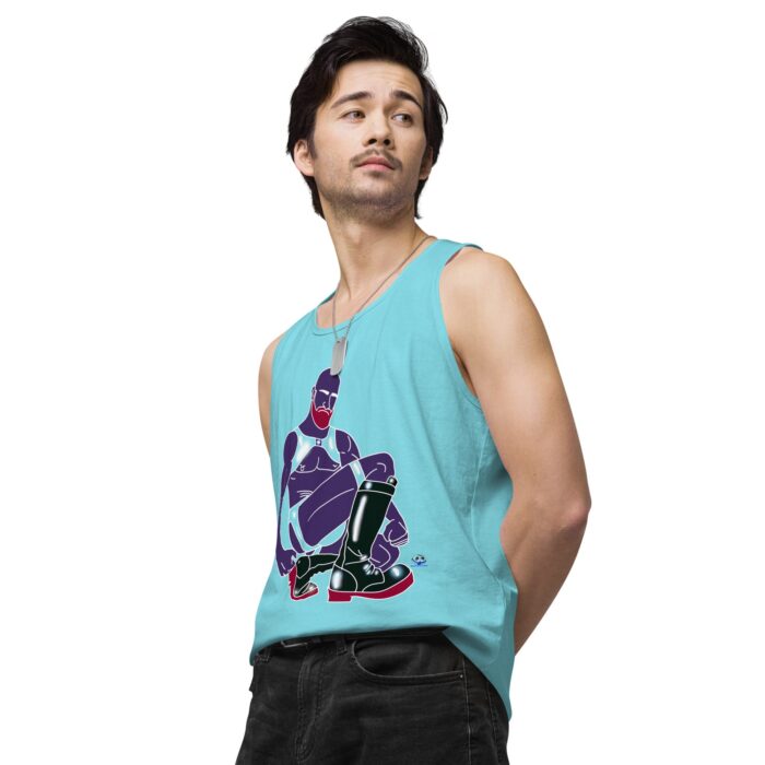 Men’s premium tank top - Rubber Daddy - Image 54