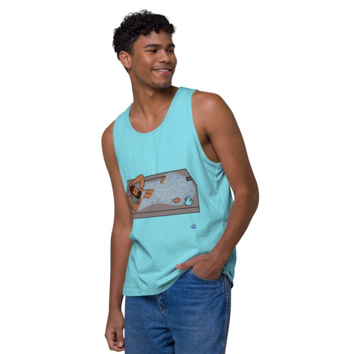 Men’s premium tank top - Rubber Ducky - Image 43