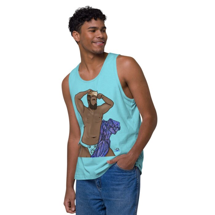Men’s premium tank top - Sheets - Image 43