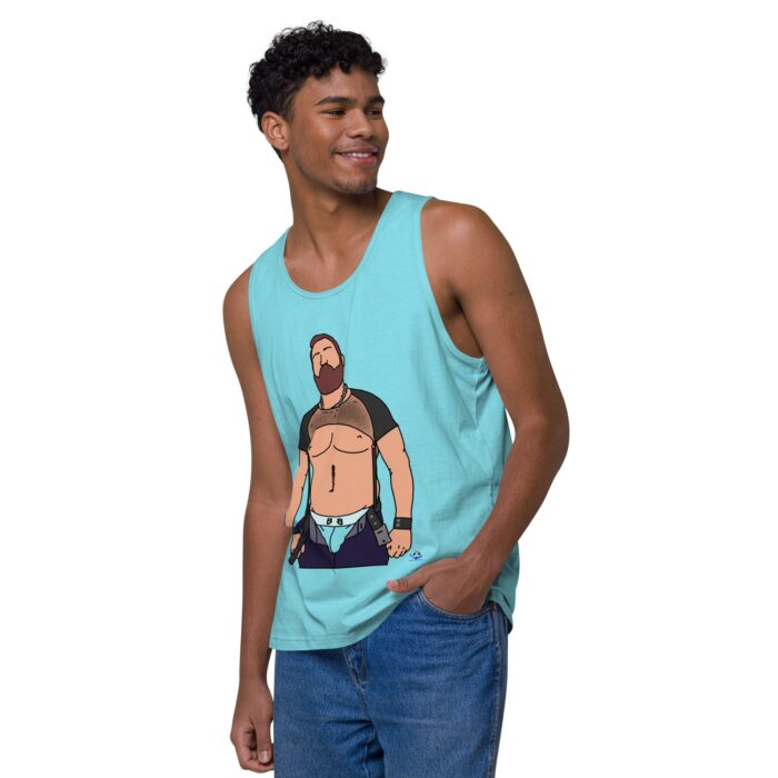 Men’s premium tank top - Strapping Young Cub - Image 43