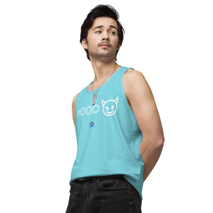 Men’s premium tank top - Mood Horny Devil Emoji - Image 54