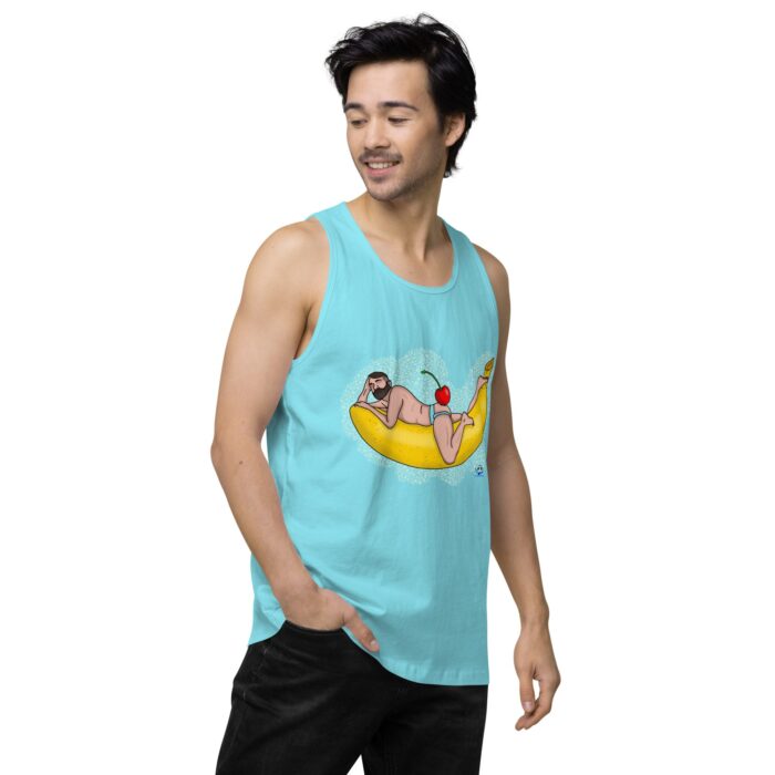 Men’s premium tank top - Cherry on Top - Image 53