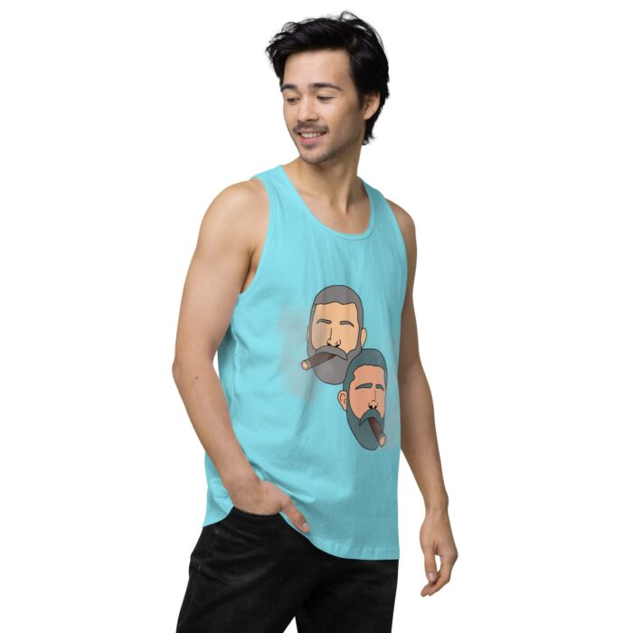 Men’s premium tank top - Cigars - Image 53