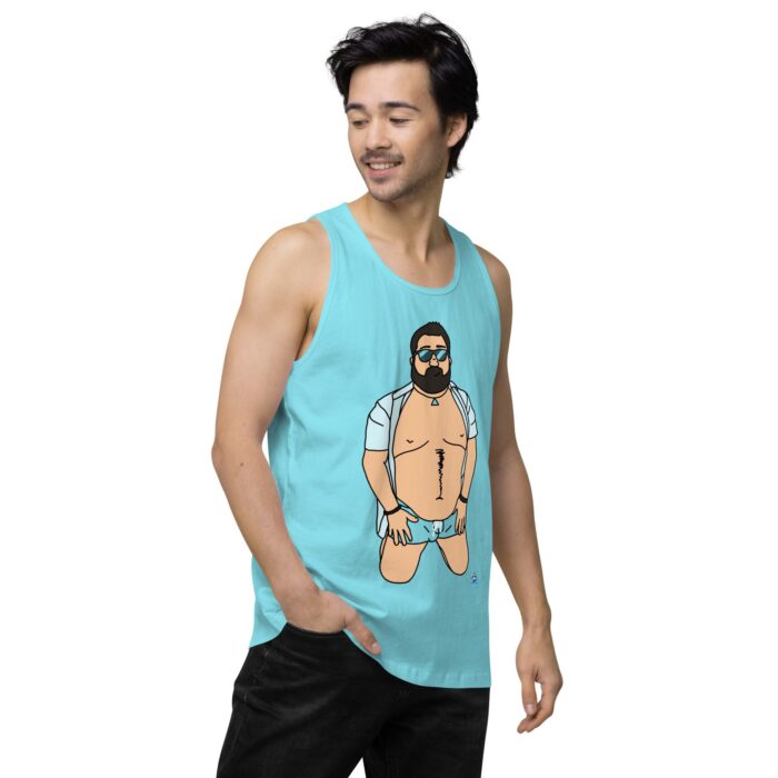 Men’s premium tank top - Confidence is Sexy - Image 53