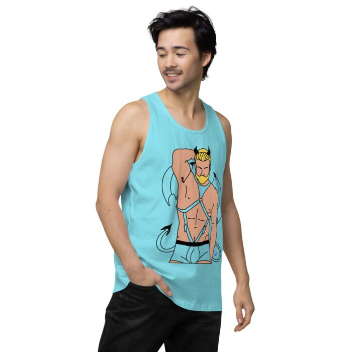 Men’s premium tank top - Devil - Image 53