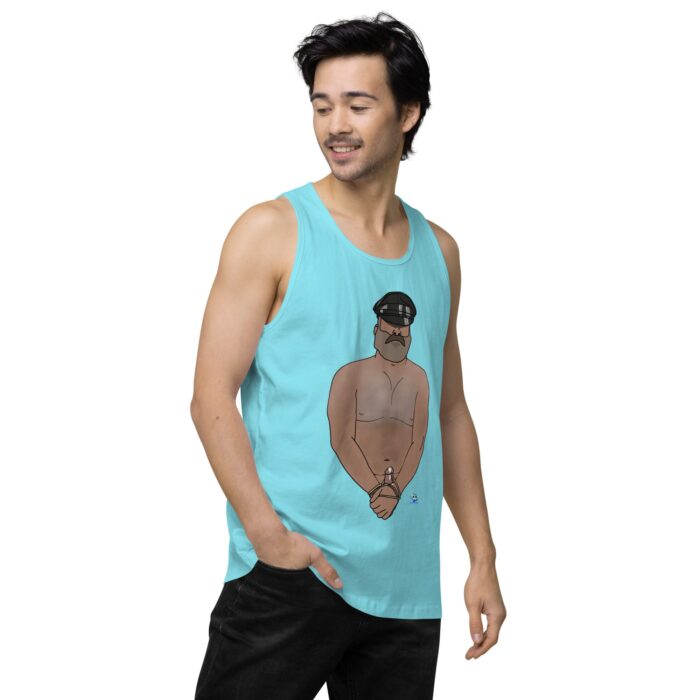 Men’s premium tank top - Hairy Daddy - Image 53