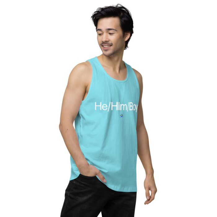 Men’s premium tank top - He/Him/Boy - Image 53