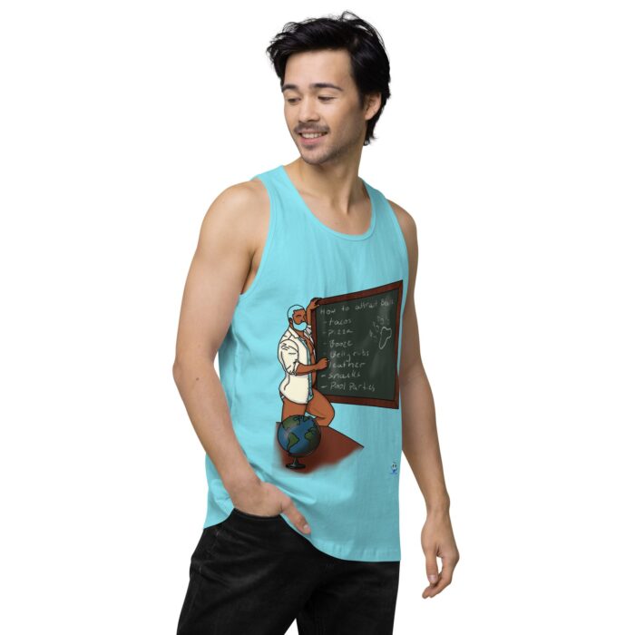 Men’s premium tank top - How To Attract A Bear - Image 53