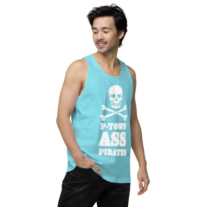 Men’s premium tank top - P-Town Ass Pirates - Image 53
