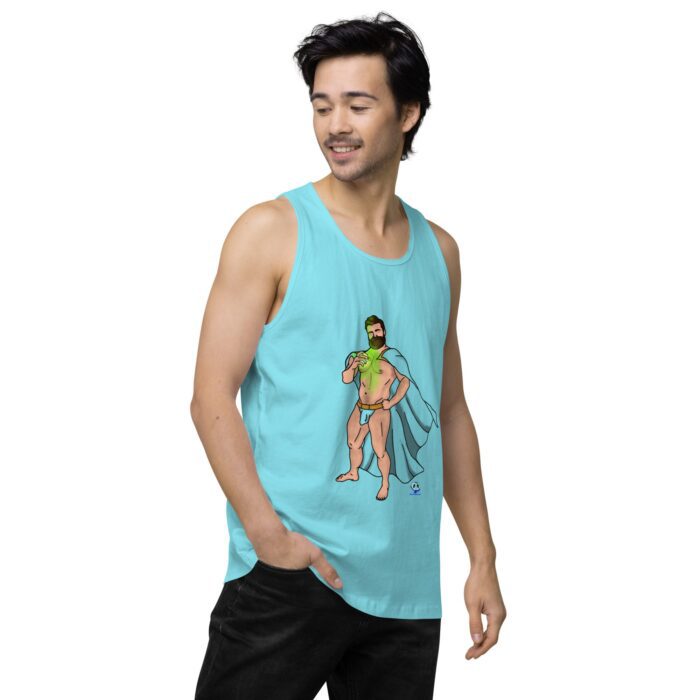 Men’s premium tank top - Powerful - Image 53