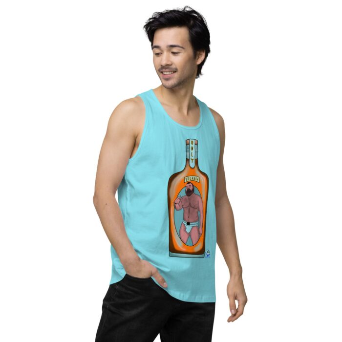 Men’s premium tank top - Two Fingers - Image 53