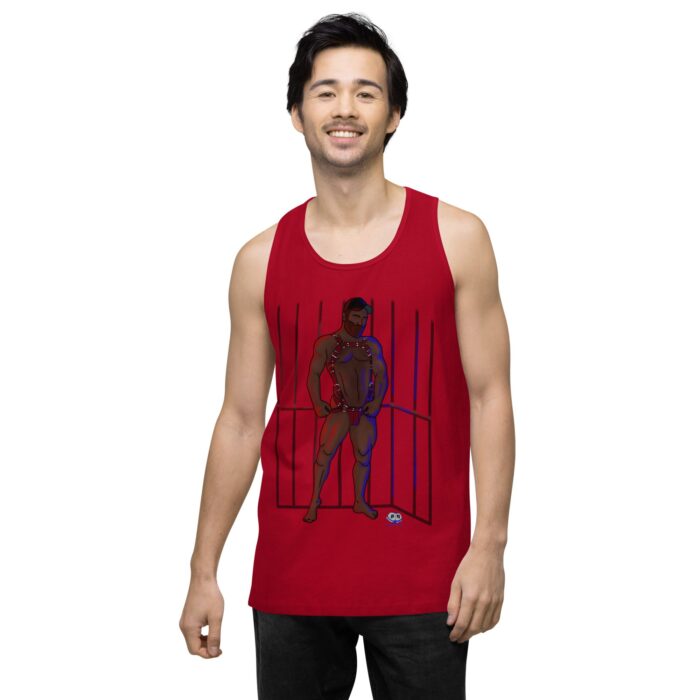 Men’s premium tank top - Busted - Image 7