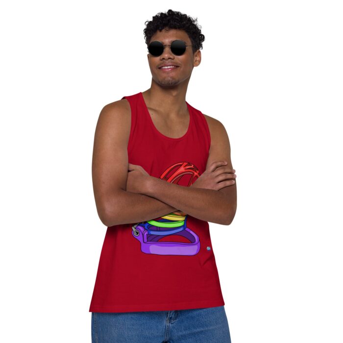 Men’s premium tank top - Chastity Cage - Image 7