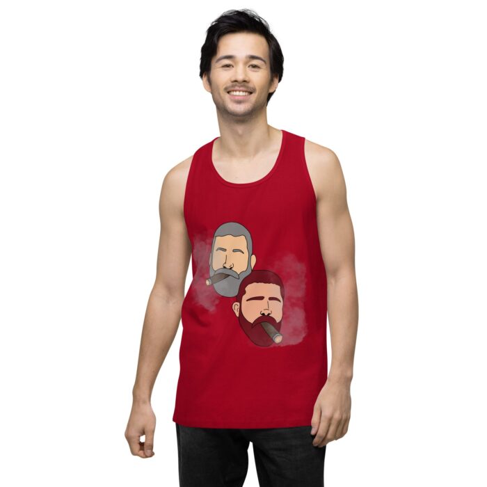 Men’s premium tank top - Cigars - Image 13