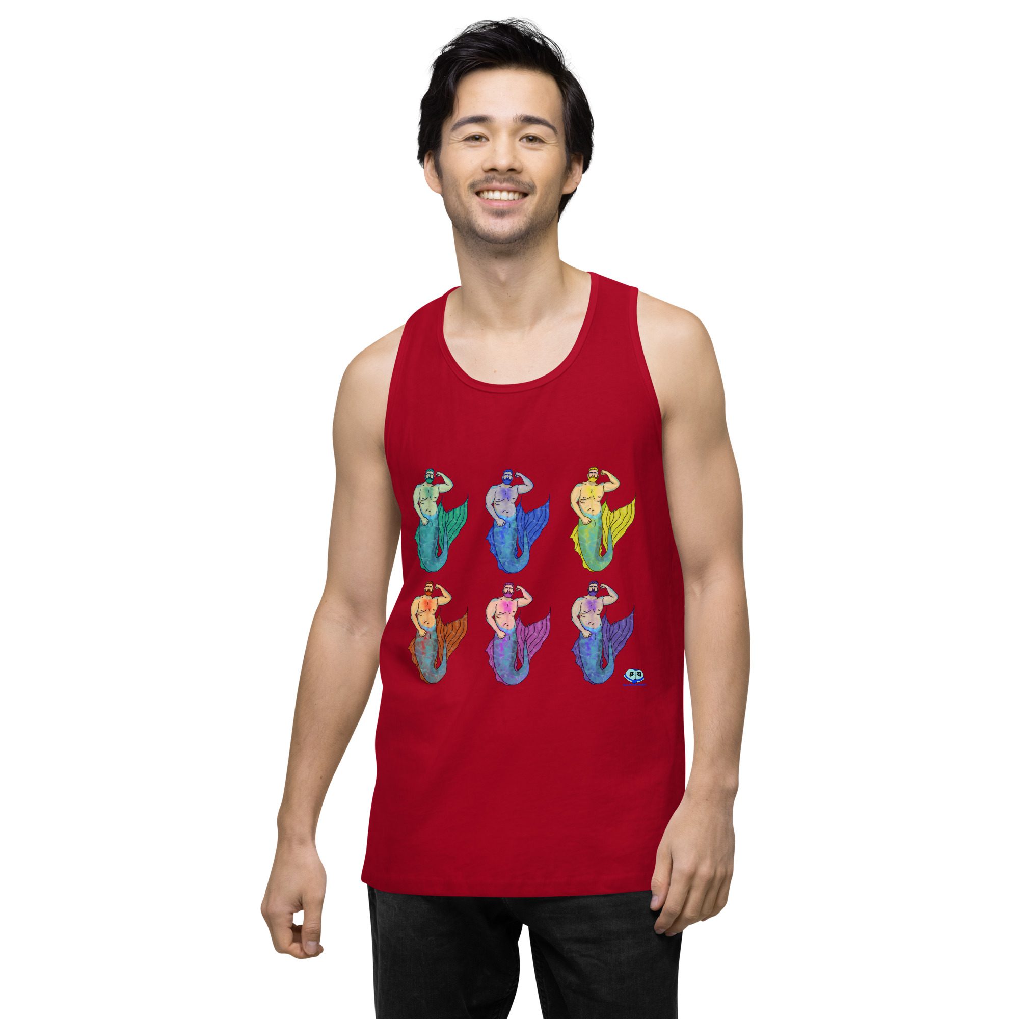Men’s premium tank top - MerCub Multi - Image 7