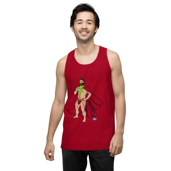 Men’s premium tank top - Powerful - Image 12