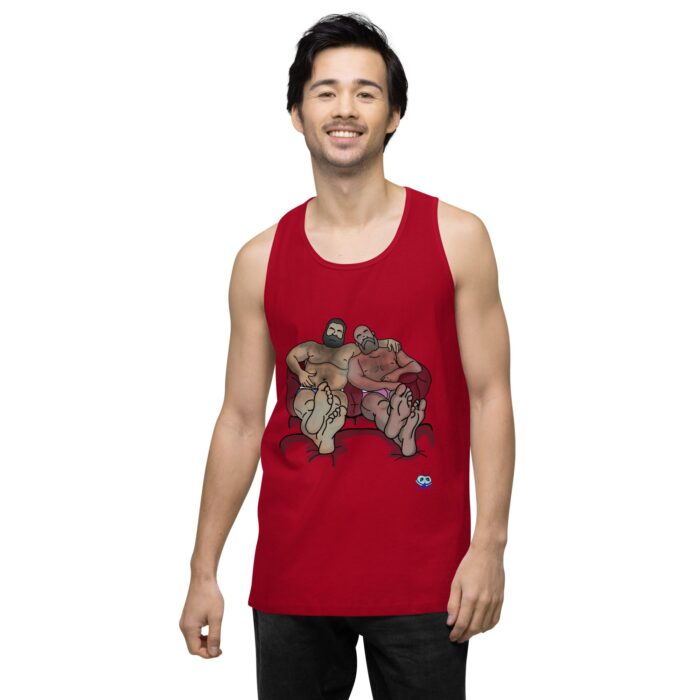 Men’s premium tank top - Staying In