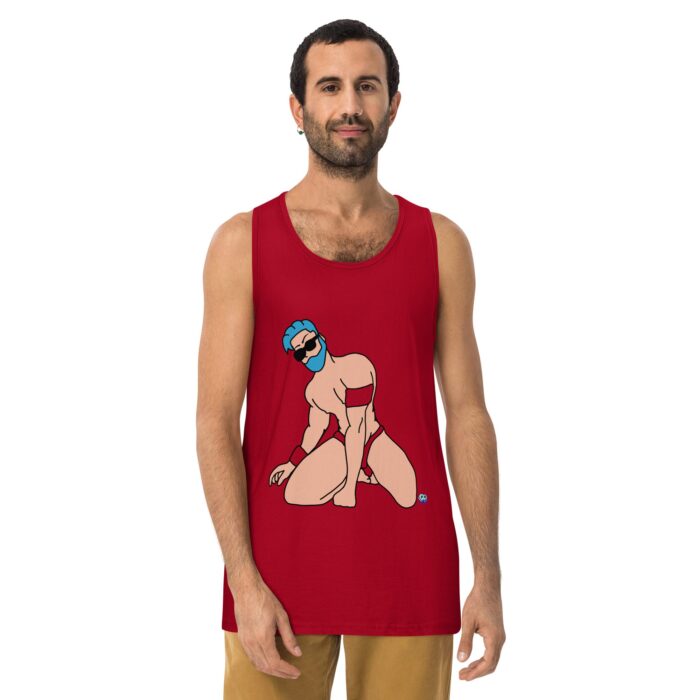 Men’s premium tank top - Bikini, Arm Bands, and Wrist Cuffs - Image 6