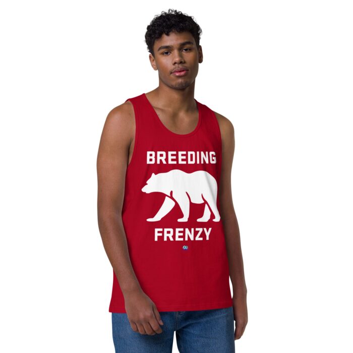 Men’s premium tank top - Breeding Frenzy - Image 10