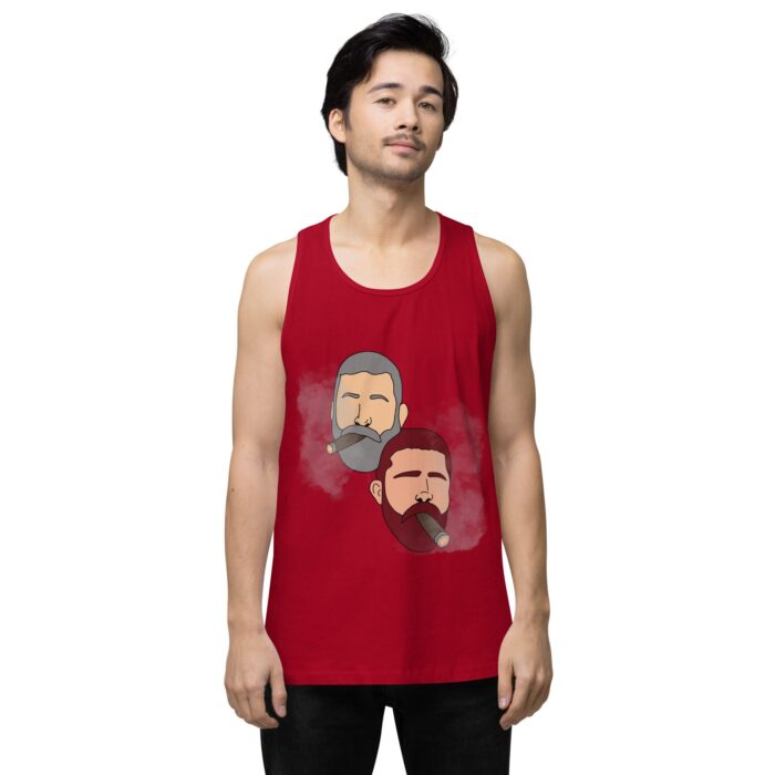 Men’s premium tank top - Cigars - Image 12