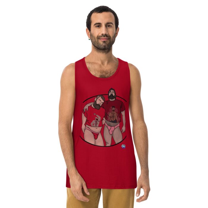 Men’s premium tank top - Cropped - Image 4