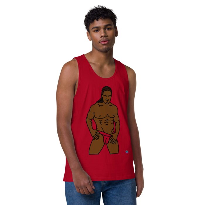 Men’s premium tank top - Dreadlocks - Image 10